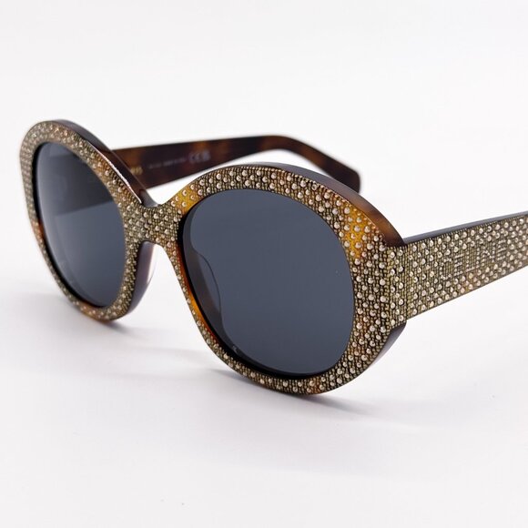 NEW CELINE CL4240IS 53A HAVANA WOMEN SUNGLASSES CELINE - Picture 6 of 11